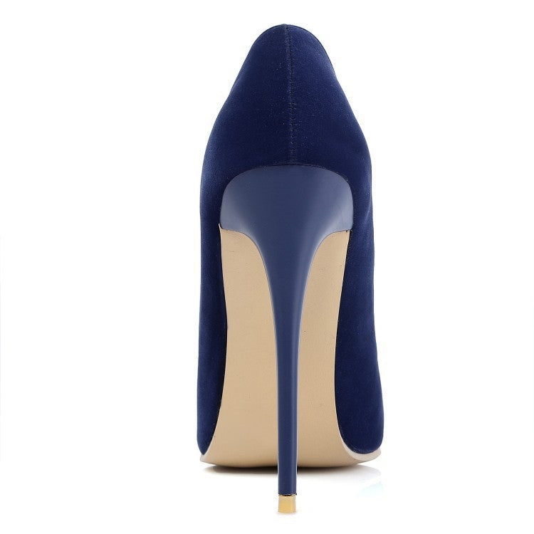 Patent Leather Pointed Toe Stiletto Pumps