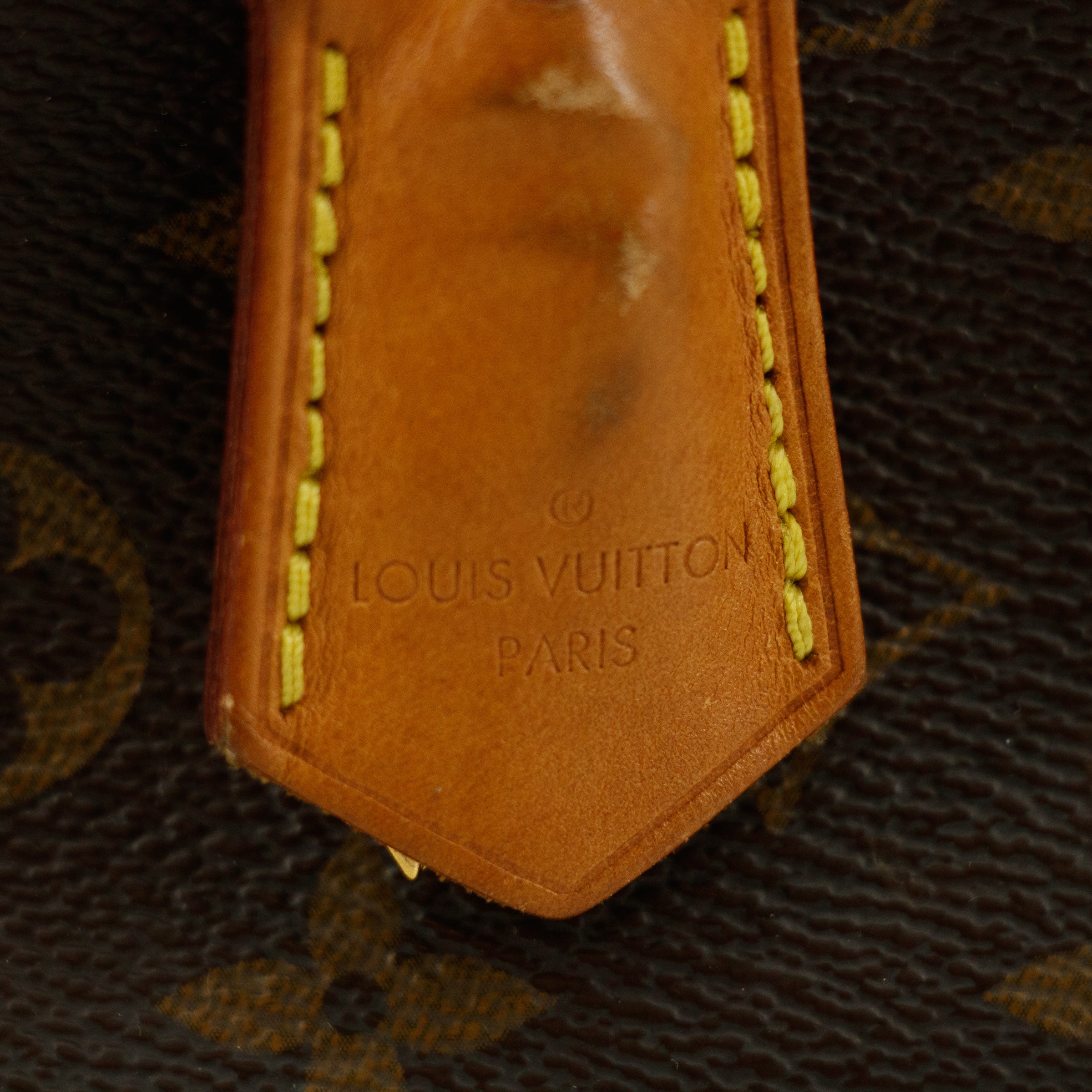 Louis Vuittton Monogram Canvas Brown Montaigne MM Handle Bag #5286