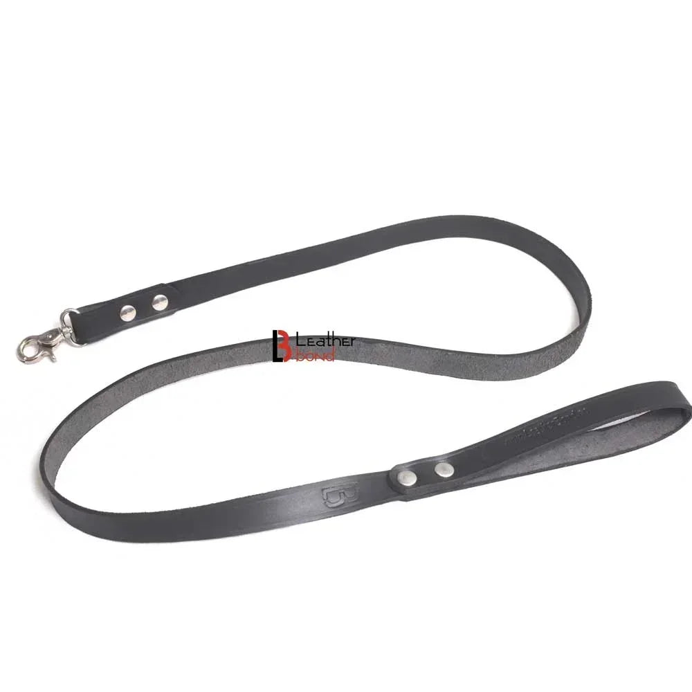 Valentine's Luxury Leather Bondage Kit Wrist, Ankle & Thigh Cuffs, Collar, Flogger, Riding Crop, Blindfold & Leash