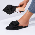Plus Size Women's Trend Beach Slippers Sandals Bow See size chart under “more details”