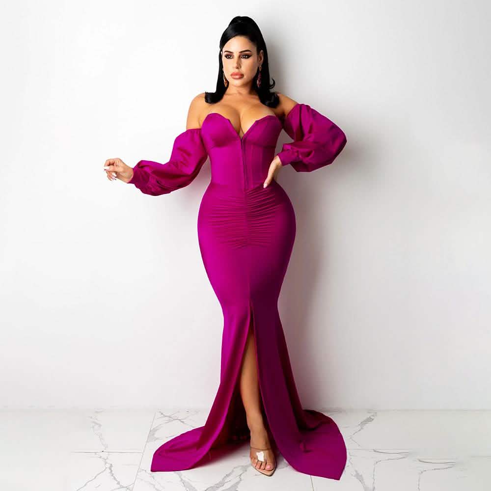Sexy Off Shoulder Bodycon Party Dress
